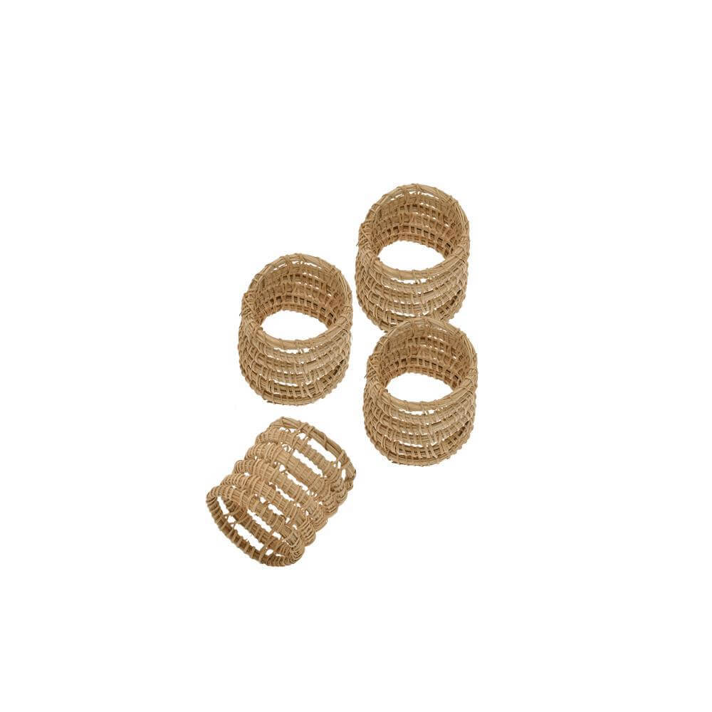 Walton & Co Set of 4 Palm Napkin Rings